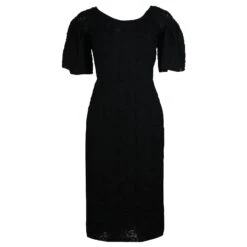 Dolce & Gabbana Robe Dentelle Noire