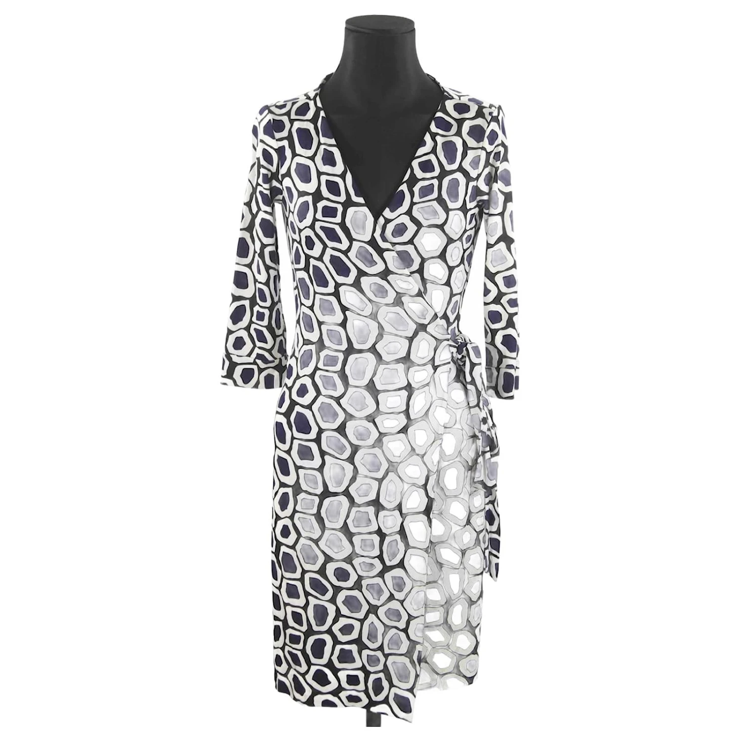 Robe Diane Von Furstenberg 38 Bleu
