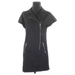 Sandro Robe En Coton Marron