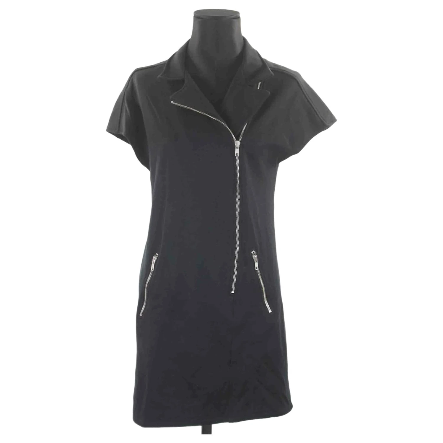 Sandro Robe En Coton Marron