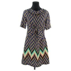 Autre Marque Robe Jc De Castelbajac 36 Bleu