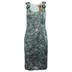 Tory Burch Robe Métallisée Argenté