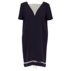 The Kooples Robe Bleu Marine