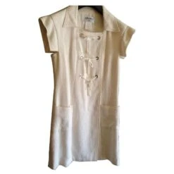 Chanel Size 42 P29946V16012 Robe Mi-longue En Tweed Ă Bascule