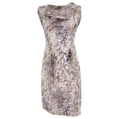 Vivienne Westwood Robe Mi-longue Imprimée à Ourlet Asymétrique En Polyester Multicolore